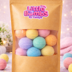 Little Bombs Rainbow Gift Set – (12x 45g Bath Bombs)